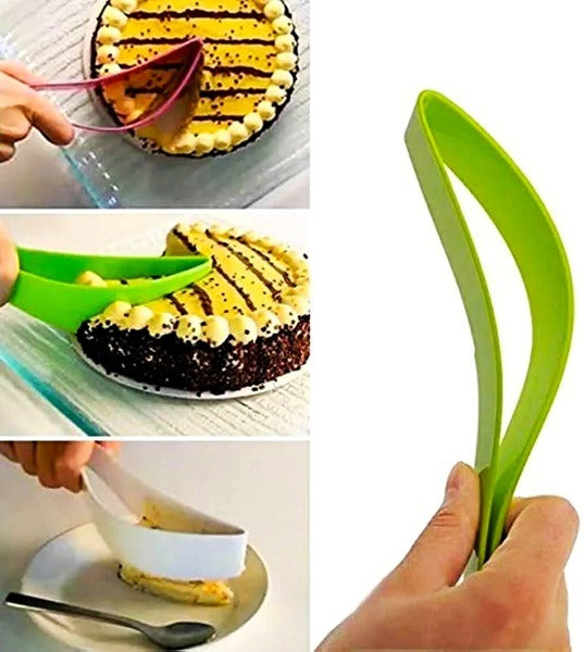 Plastic Cake Server (Random Color)