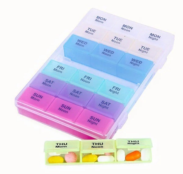 21 Day 3 Weeks x 7 Days Pill Box