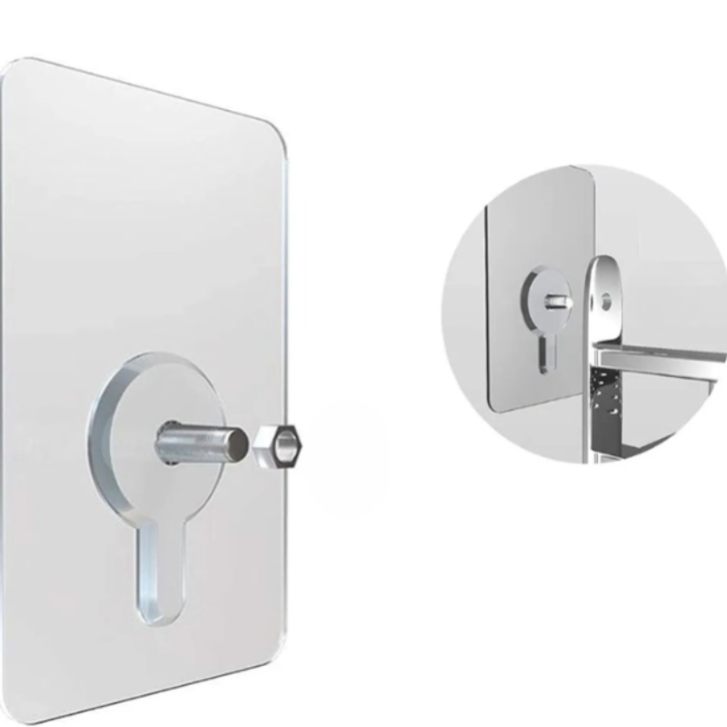 Screw Sticker Hook (Pack of 10) – Heavy Duty Wall Hooks, No Drilling Adhesive Hooks for Photo Frames, Home & Kitchen