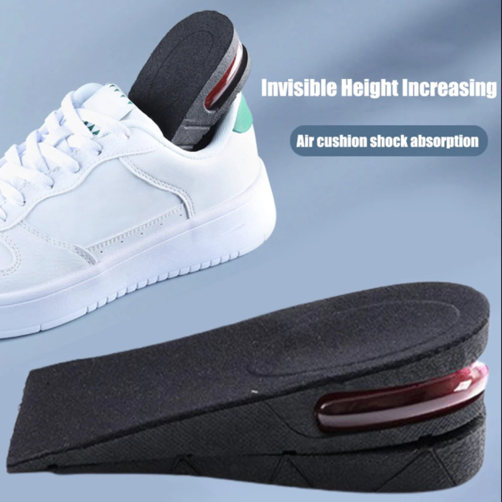 Height Increase Insoles for Men and Women - Comfortable Shoe Inserts for Added Height and Support (Pack of 1)