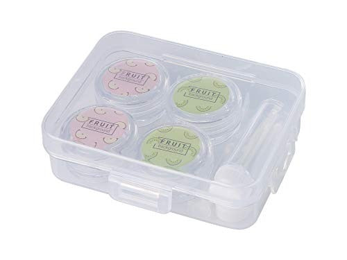 Travel Transparent Contact Lens Case Box- Portable Lens Box for Men and Women ( Pack of 1 )