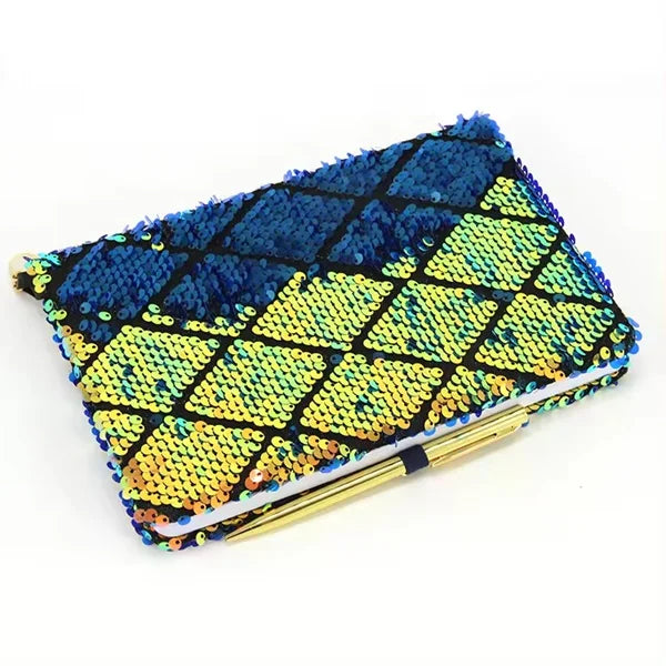 Magic Sequin Colour Changing A5 Paper Diary – Fun Journal for Kids & Teens (Random Color-Pack of 1)