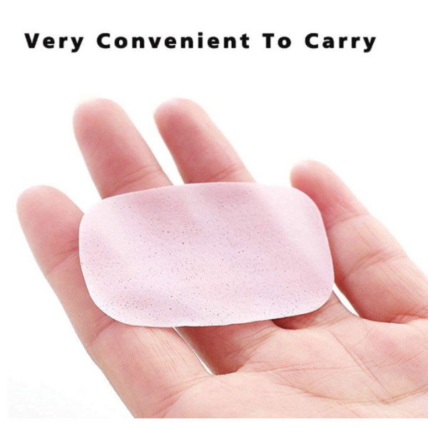 Pocket Paper Soap Sheets – Disposable Hand Wash Soap for Travel & Outdoor Use-20 Pcs in 1 case (Pack of 1)