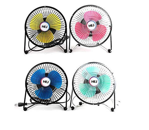 Built with a rust-resistant metal frame, this fan offers enhanced durability and stability compared to standard plastic models