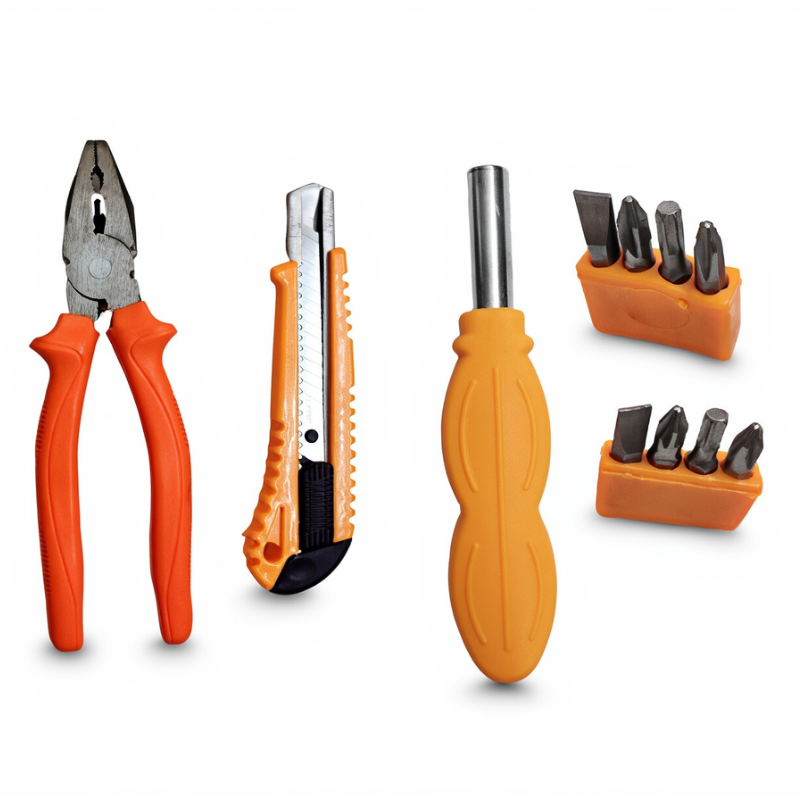 Multipurpose Tool Kit Set | Cutter, Plier & Screwdriver Combo for Home, DIY & Repair Work