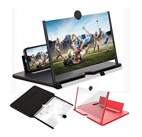 Mobile Phone 3D Screen Magnifier ā Enlarged HD Viewing for Smartphones (Random color-Pack of 1)