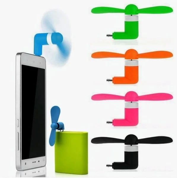 Mini OTG Mobile Fan C Type Pin