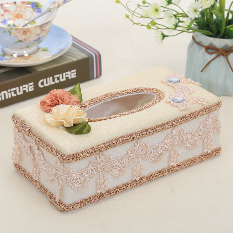 Tissue Box Holder – Stylish Napkin Holder Case for Home, Office & Car (Random Color/Design)  (Pack of 1)