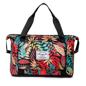Lightweight Waterproof Travel Duffle Bag - Versatile Foldable Carry-On Tote (Random Prints)