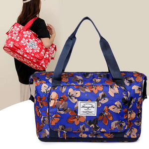 Lightweight Waterproof Travel Duffle Bag - Versatile Foldable Carry-On Tote (Random Prints)