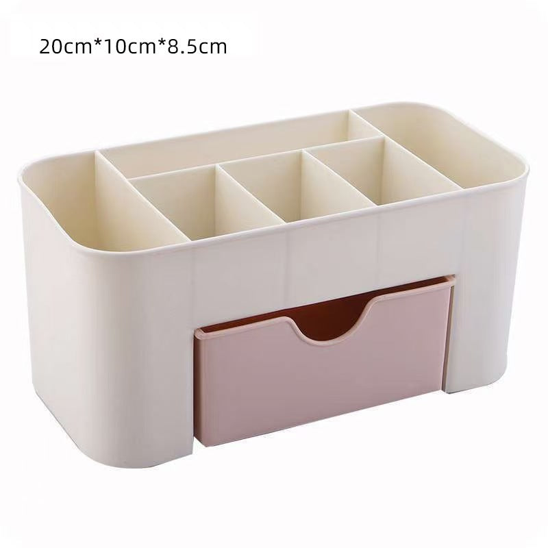 Plastic Desktop Multipurpose Organizer – Office & Home Desk Storage for Stationery, Accessories & Small Items (Pack of 1)