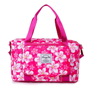 Lightweight Waterproof Travel Duffle Bag - Versatile Foldable Carry-On Tote (Random Prints)