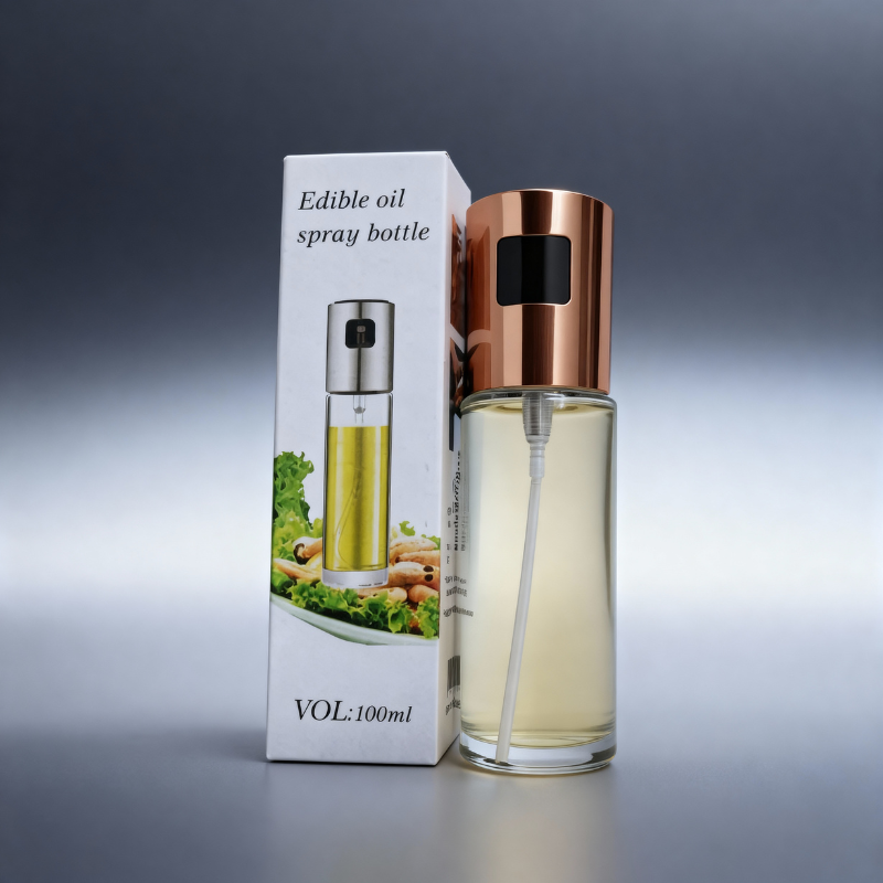 100ML Glass Oil Spray Bottle – Refillable Cooking Oil Sprayer for Kitchen Use (Pack of 1)
