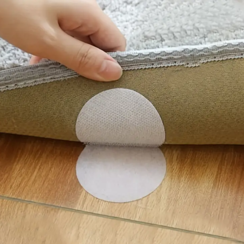 Anti-Slip Sofa Cushion & Bedsheet Fixed Velcro Stickers – Strong PVC Grip Pads for Furniture, Cushions & Home Décor (10 Pcs Set)