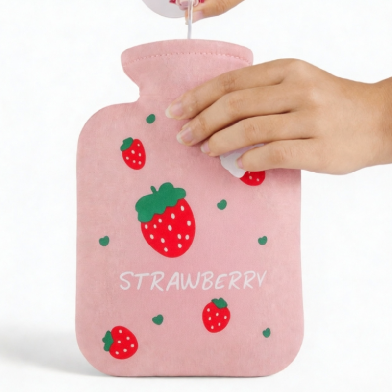 Printed Large Size Hot Water Bag – Reusable Heat Therapy Bag for Pain Relief & Warmth