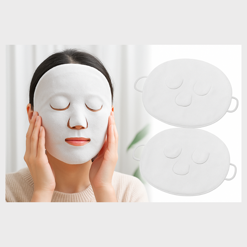 Hot Compress Face Towel – Reusable Spa Towel for Cold & Hot Facial Compress and Steaming (Pack of 1)