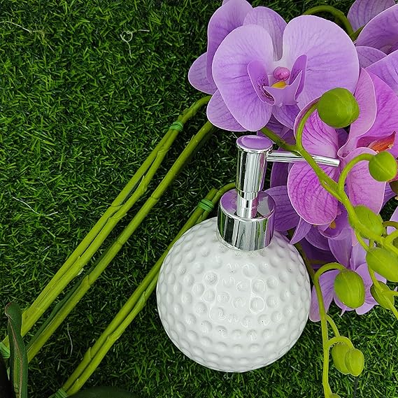 Modern Ceramic Liquid Soap Dispenser – Hand Soap & Lotion Pump Bottle