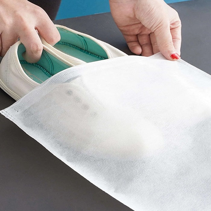 Travel Dustproof Shoe Cover - Reusable Protective Footwear Covers (Medium) (Pack of 4Pcs)