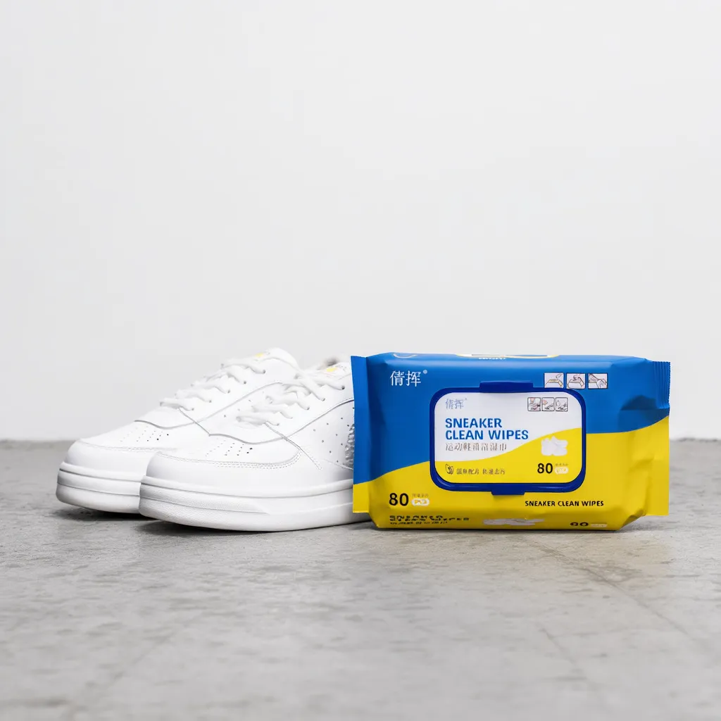 Shoe Cleaning Wipes – Instant Shoe Cleaner for WShoe Cleaning Wipes – Instant Shoe Cleaner for White & Colored Shoes (30 Pcs Portable Pack)