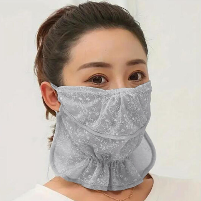 Sun Protection Neck Mask - UV Blocking Face & Neck Cover for Outdoor Activities ( Pack of 1 )