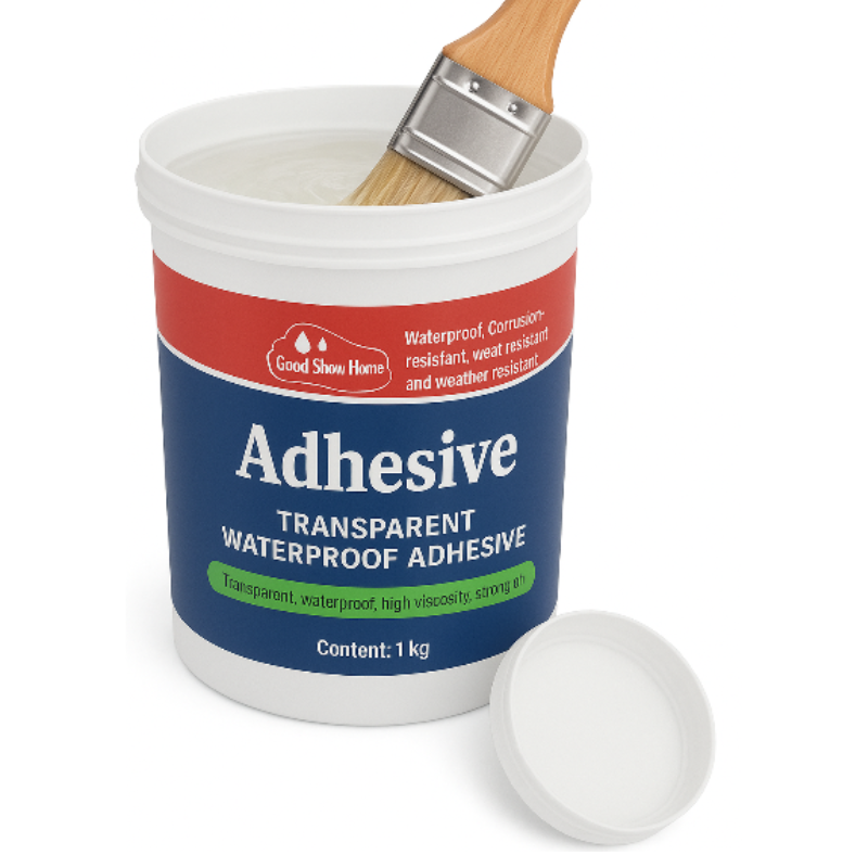 High-Strength Transparent Adhesive Magic Glue (1kg) – Waterproof, Corrosion Resistant & Long-Lasting (With Brush)