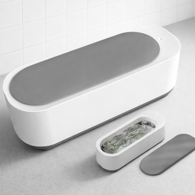 Ultrasonic Multi-Function Cleaner – Portable Deep Cleaning Machine for Jewelry, Glasses, Watches & Small Items