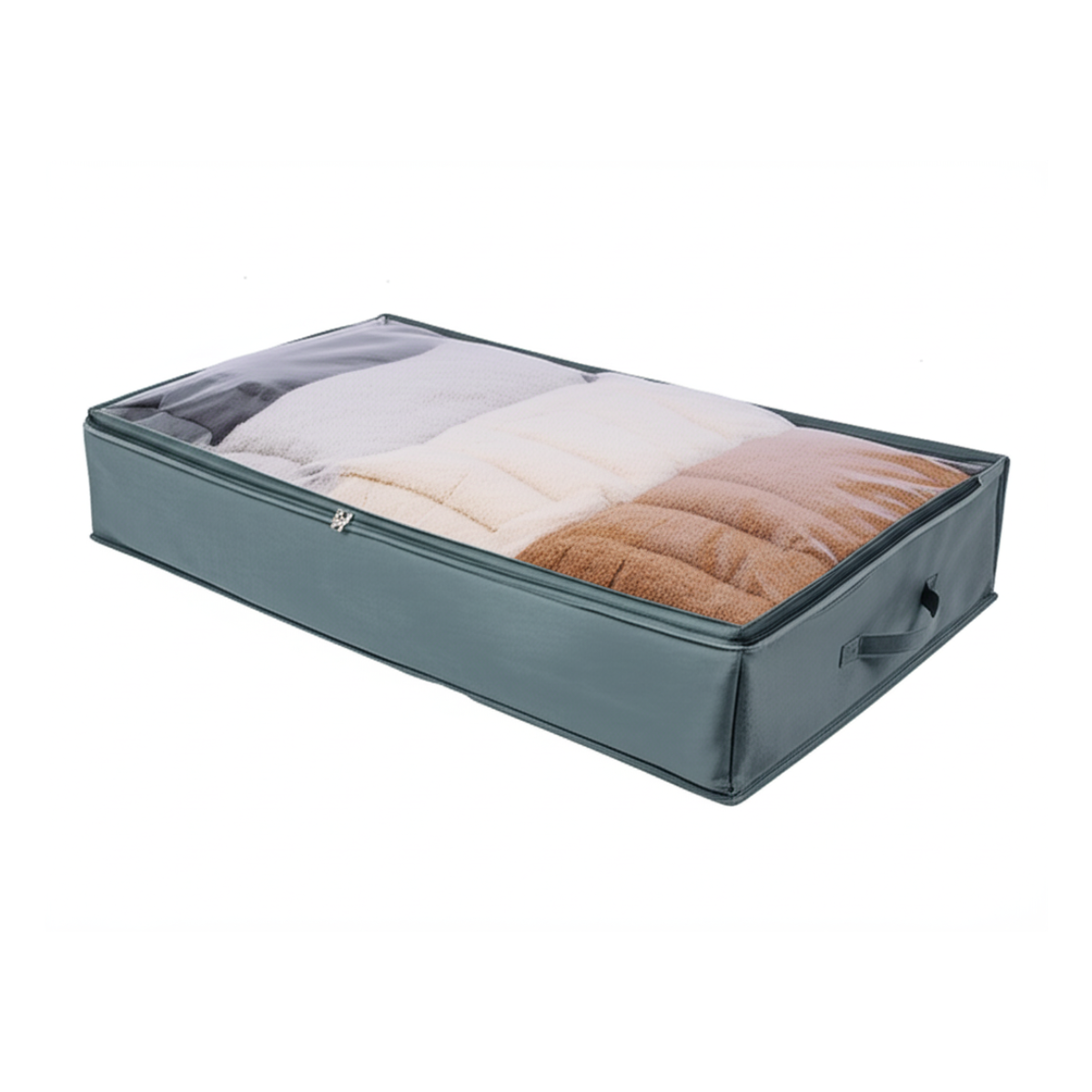 Under Bed Storage Bags – Large 49.8L Organizer for Shoes, Toys & Clothes | Foldable Space Saver Box with Handles(Pack of 1)