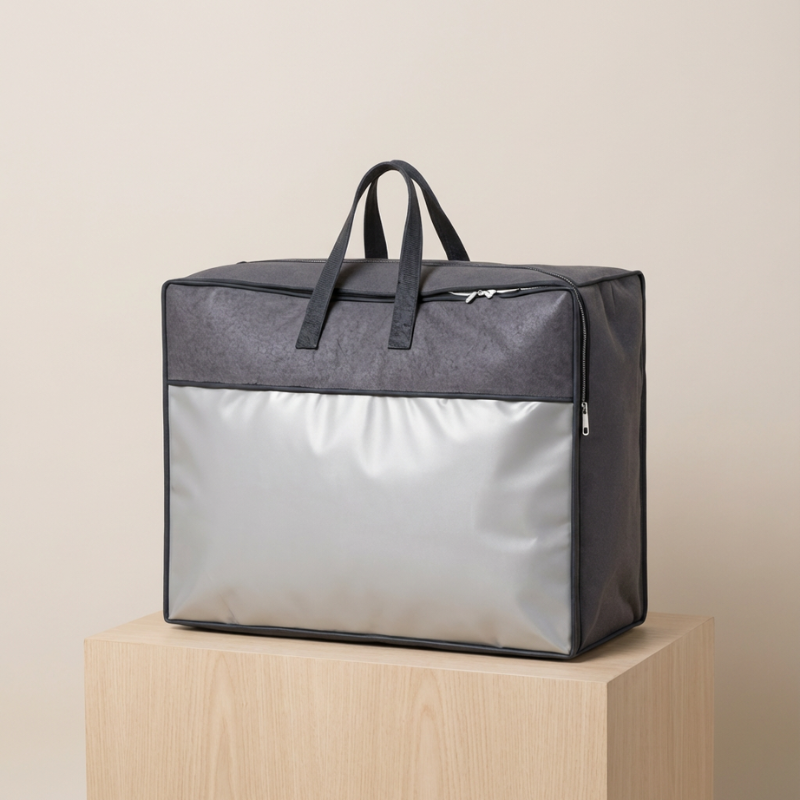 Flat Blanket & Pillow Storage Bag – Durable Cloth Organizer for Bedding (Pack of 1)