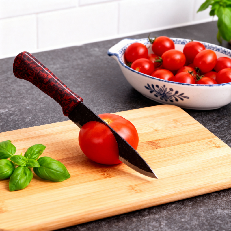 Premium Paring Knife – Sharp Fruit & Vegetable Cutter | Precision Kitchen Knife for Peeling, Slicing & Chopping
