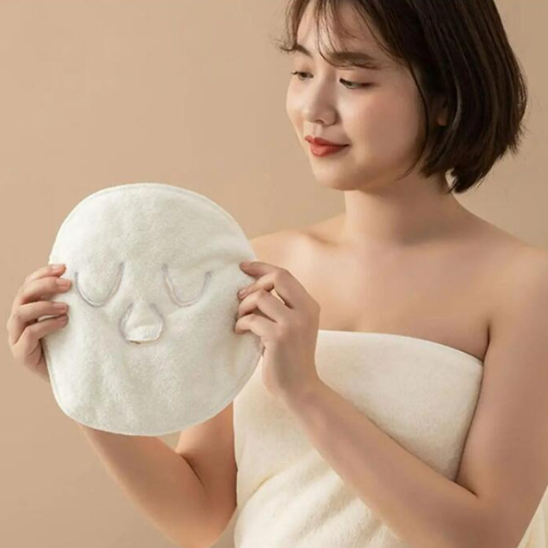 Hot Compress Face Towel – Reusable Spa Towel for Cold & Hot Facial Compress and Steaming (Pack of 1)