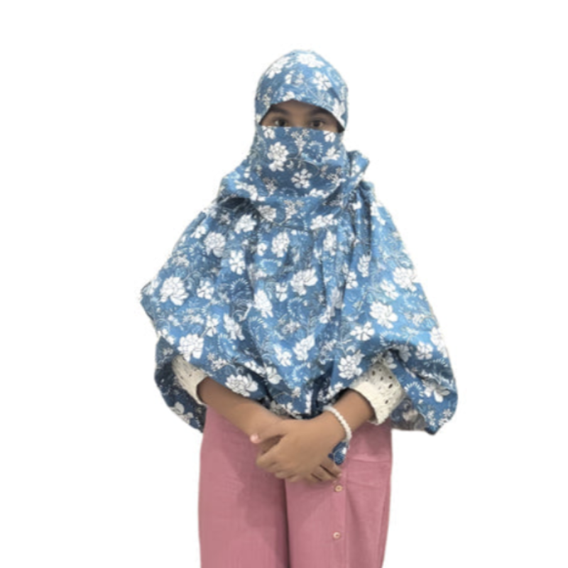 Printed Scarf Cum Mask With Face Cover Sun Protection (Random Print)