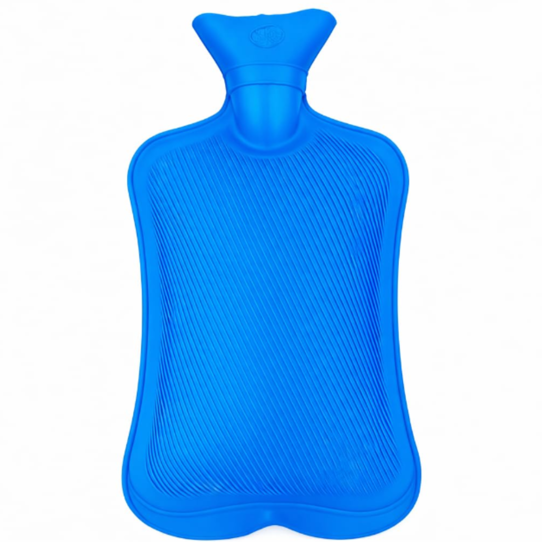 Hot Water Bag – Non-Electric Rubber Heating Bottle for Pain Relief, Period Cramps & Body Aches (Random color-Pack of 1)