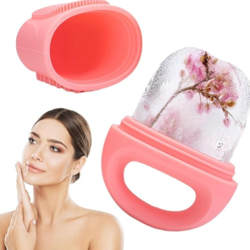 3-in-1 Facial Ice Roller – Cold Therapy Massager for Skin Tightening, Puffiness Relief & Relaxation