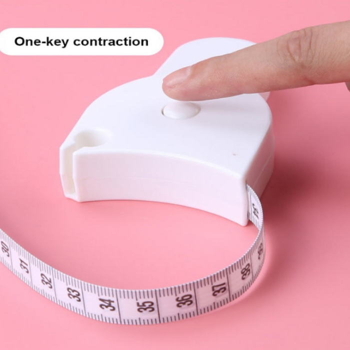Body Fit Tape – 60 Inch Measuring Tape for Body Measurements, Tailoring & Fitness Tracking