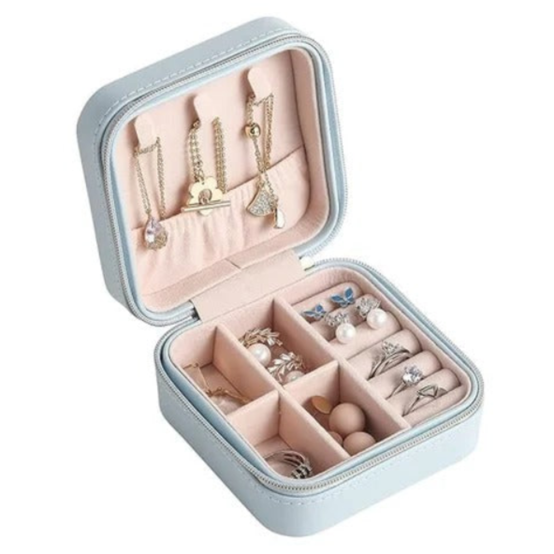 'Best Sister Ever' Travel Jewelry Box - Perfect Gift for Sisters and Best Friends