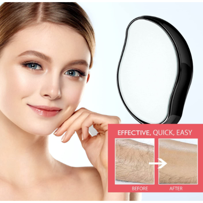Crystal Hair Remover Tool – Safe & Painless Hair Removal for Face & Body (Pack of 1)