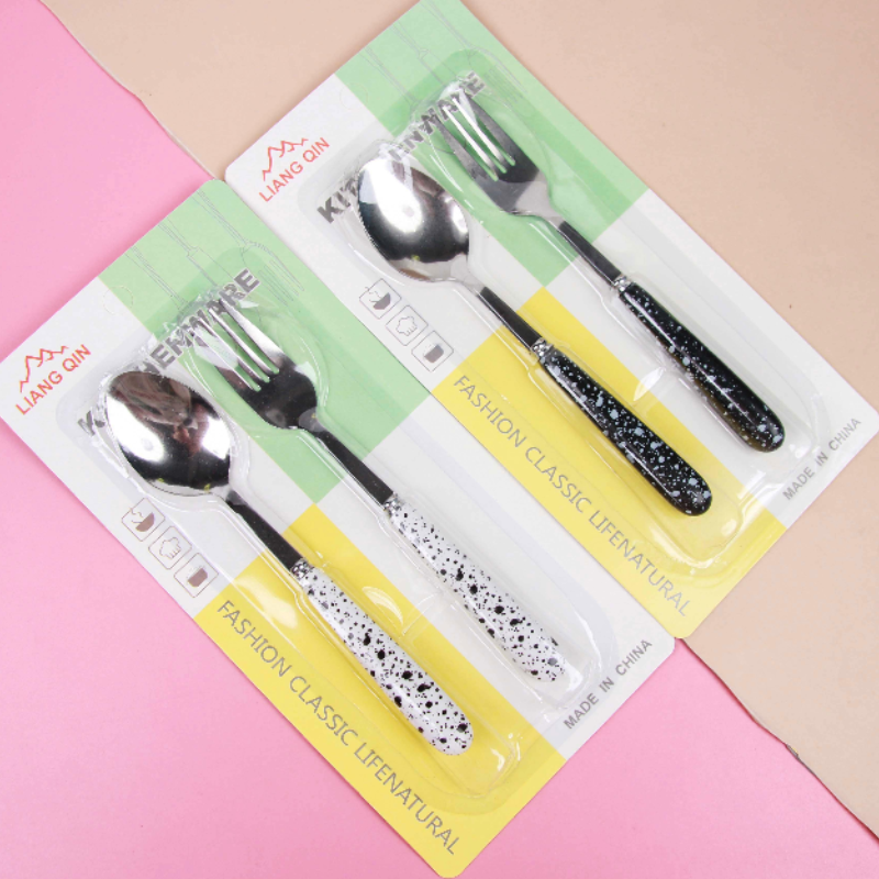 Spoon and Fork Combo Set – Durable Dining Cutlery (1 Set)