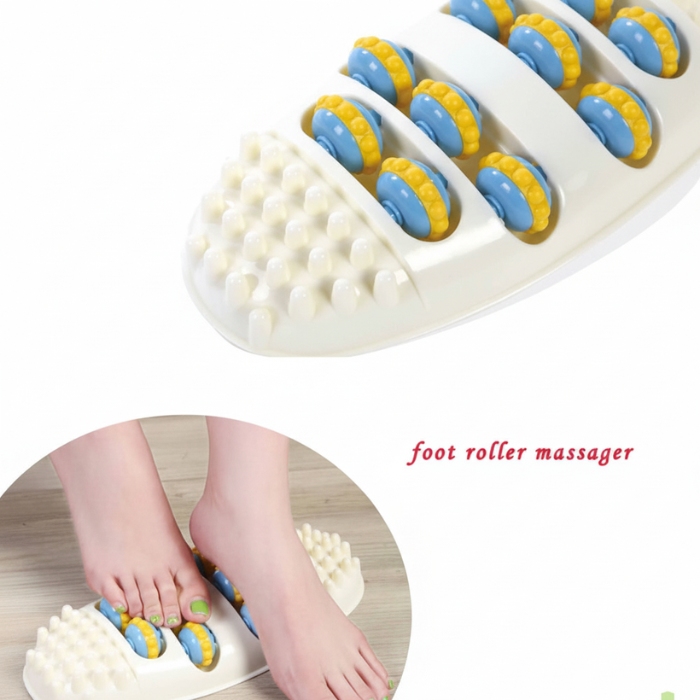 Elliptical Foot Massager – Manual Foot Roller for Healthy Circulation, Pain Relief & Relaxation (Pack of 1)