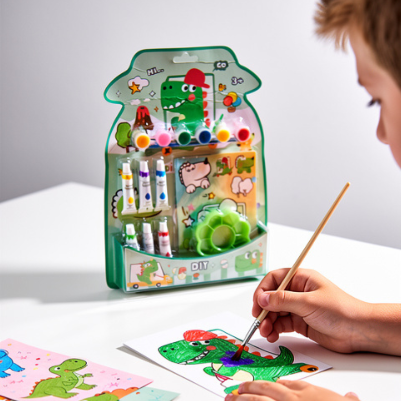 DIY Kids Painting Kit – Complete Art & Craft Color Set for Drawing, Coloring & Creativity (Random Pack of 1)