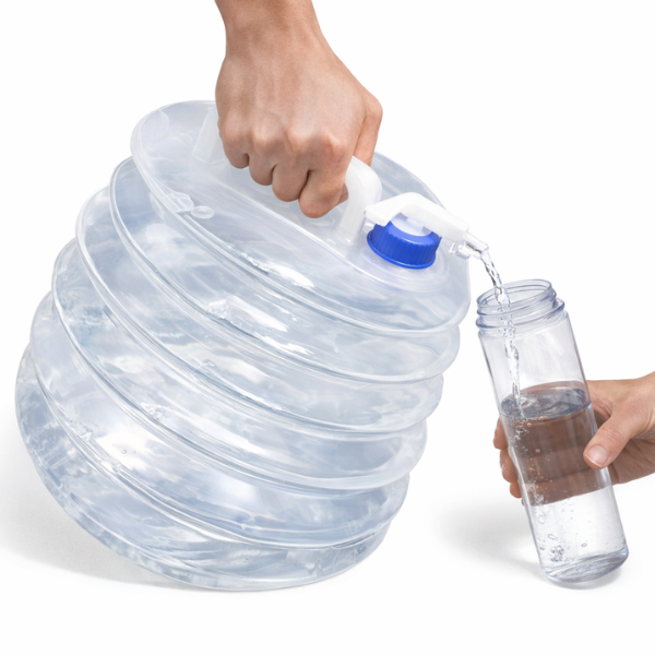 5L Folding Water Jar – Portable Collapsible Water Container for Outdoor, Travel & Camping (Pack of 1)