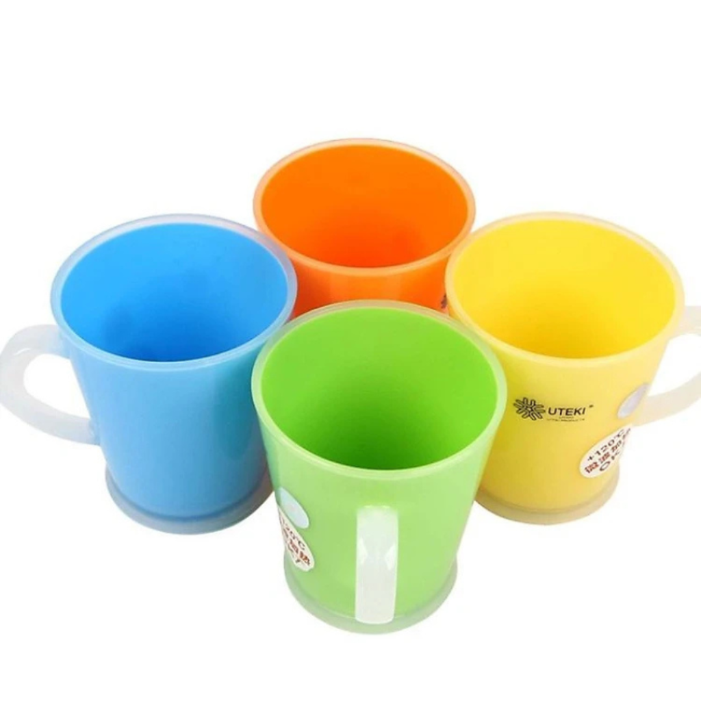 Colorful Unbreakable Cup – Durable Plastic Cup for Tea, Coffee, Milk & Daily Use (Random color-Pack of 1)