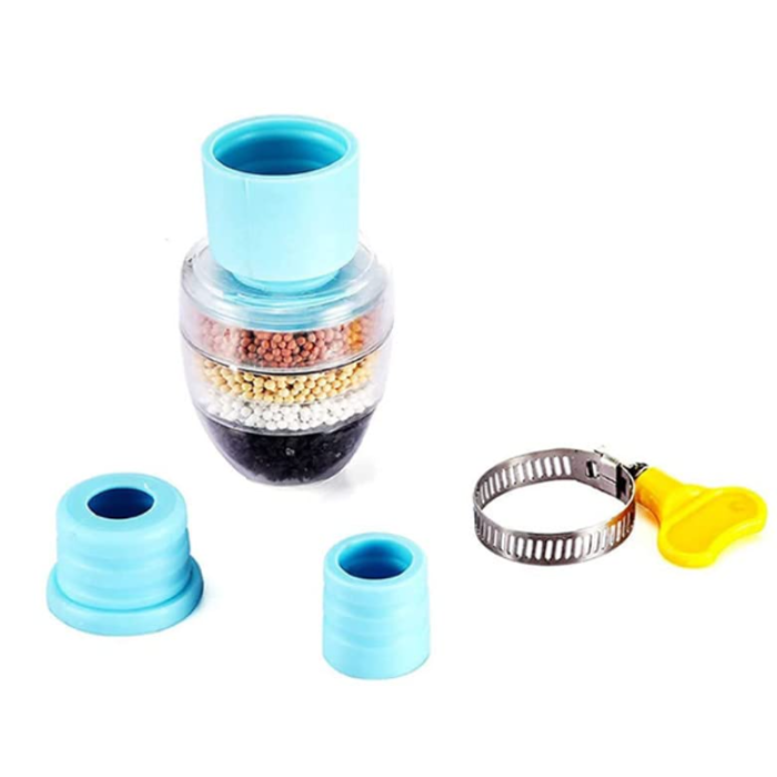 4 Layers Water Purifier Filter Faucet – Multi-Layer Tap Filter (Random Color-Pack of 1)