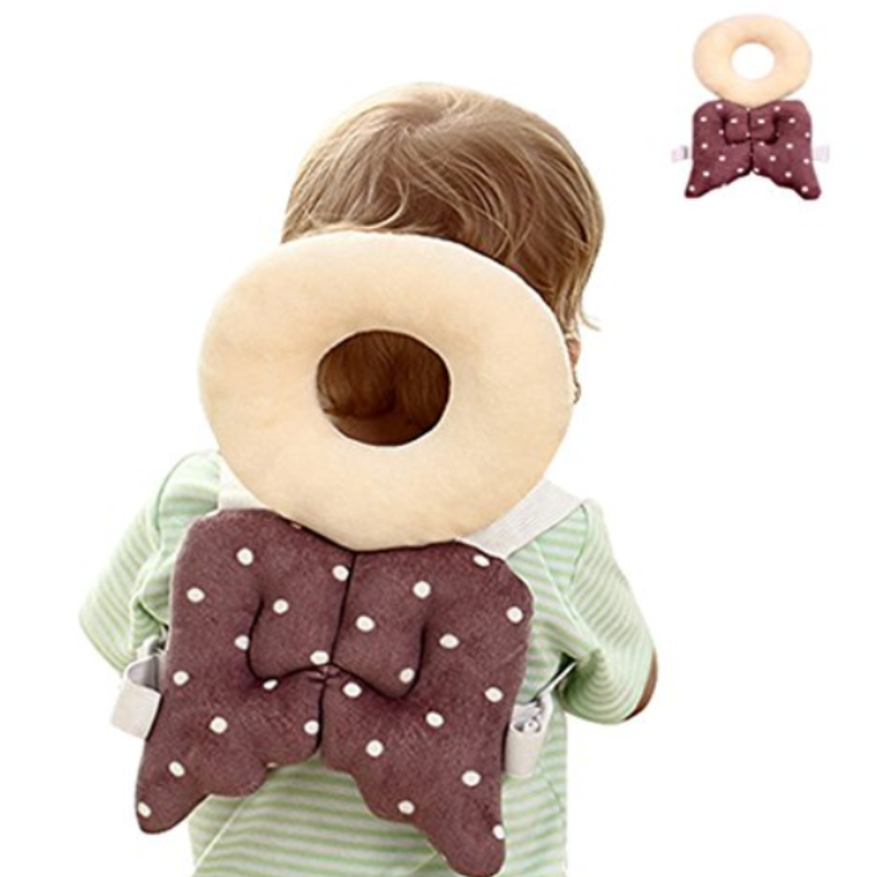 O-Shaped Baby Head Protection Pillow – Soft, Breathable Infant Head Support Cushion (Without Cotton Filling- Random Color)