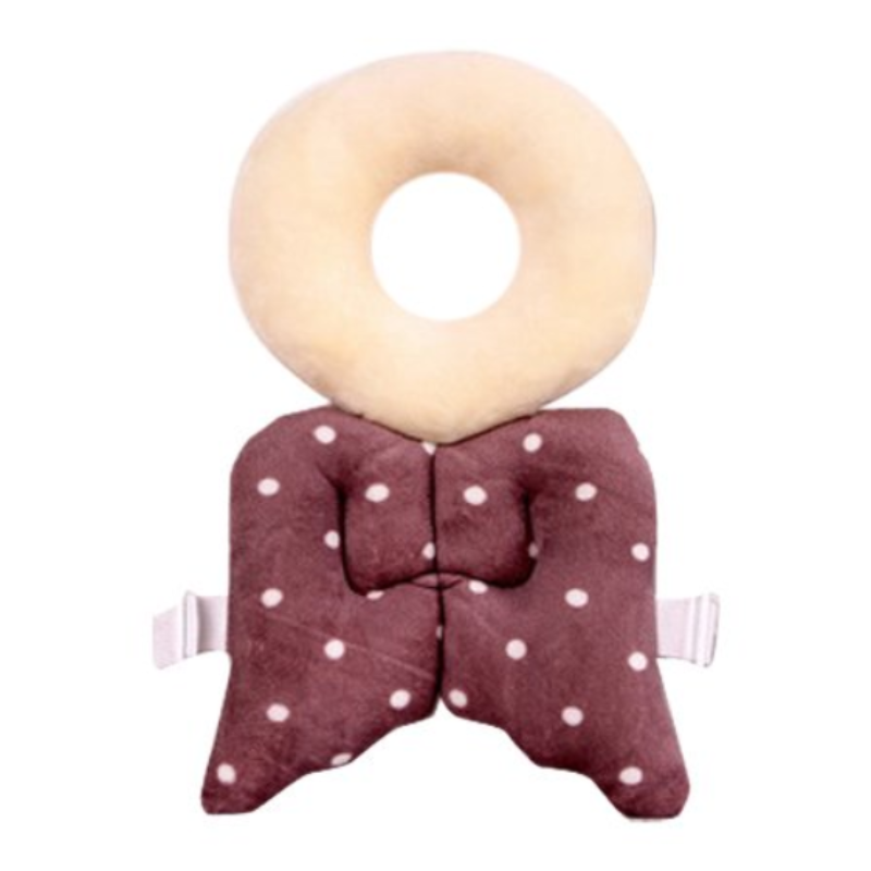 O-Shaped Baby Head Protection Pillow – Soft, Breathable Infant Head Support Cushion (Without Cotton Filling- Random Color)