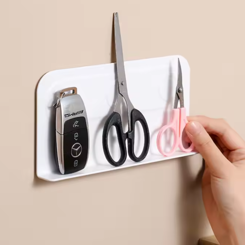 Magnetic Remote Control Holder Wall Mount – Strong Adhesive TV Remote Organizer for Home & Office (Pack of 1)
