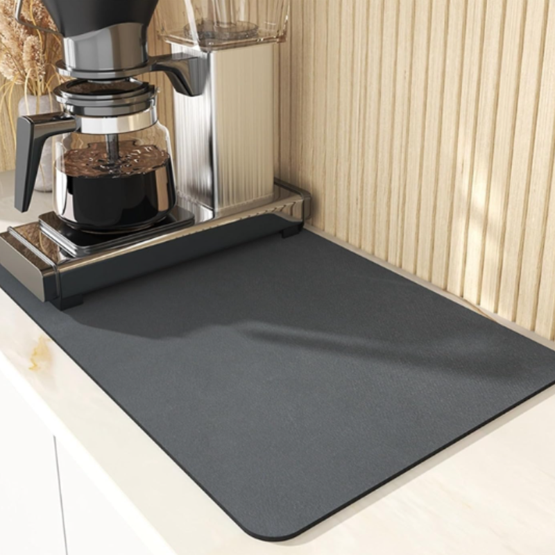 40 × 60 cm Kitchen Drain Mat – Large Absorbent Anti-Slip Sink & Floor Mat (Pack of 1)