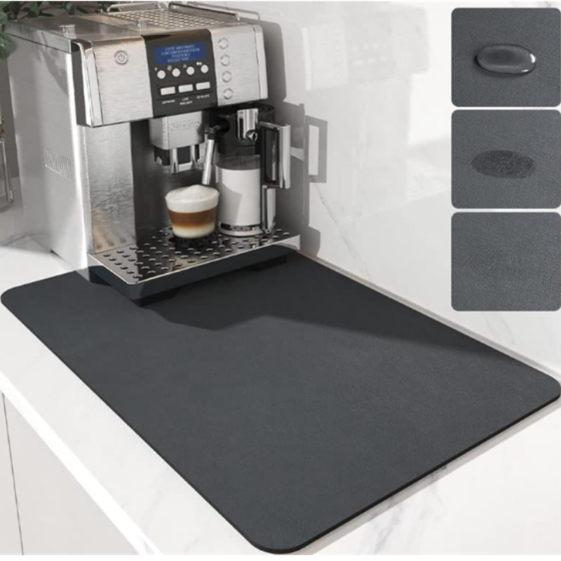40 × 60 cm Kitchen Drain Mat – Large Absorbent Anti-Slip Sink & Floor Mat (Pack of 1)