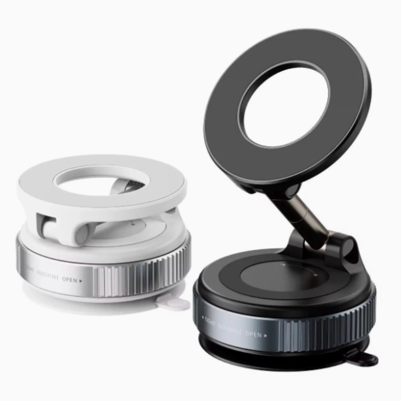 360° Adjustable Magnetic Phone Holder – Rotatable Mobile Stand with Strong Magnet for Desk, Car & Home Use (Random color-Pack of 1)