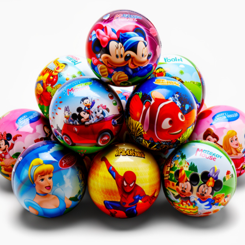 Hand Exercise Sponge Ball – Soft Stress Relief & Grip Strength Exercise Ball (Random Character Design-Pack of 1)