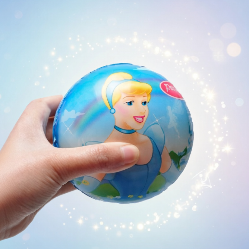 Hand Exercise Sponge Ball – Soft Stress Relief & Grip Strength Exercise Ball (Random Character Design-Pack of 1)